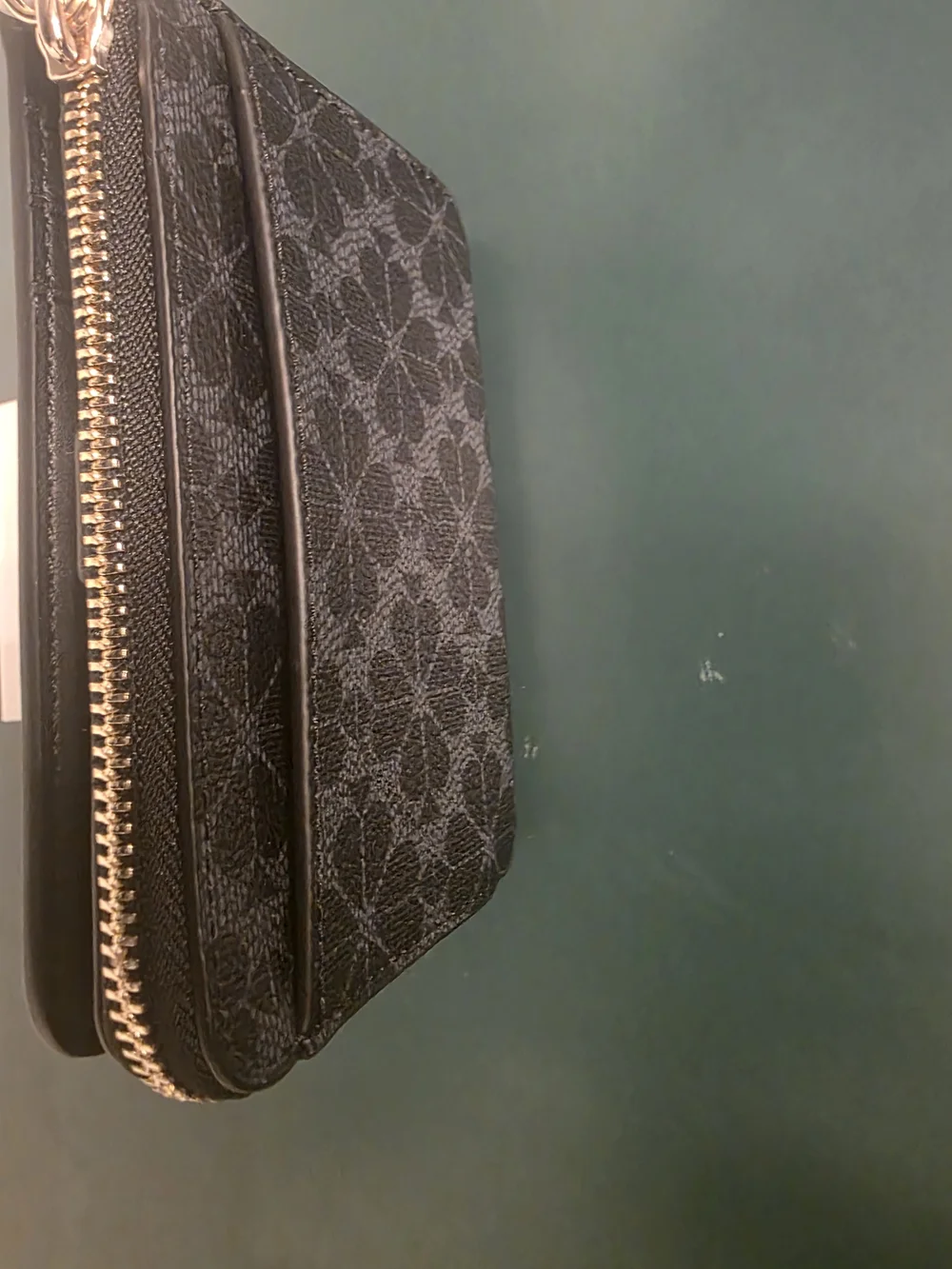 Kate Spade New York Black Leather Zip Wallet - Picture 6 of 6
